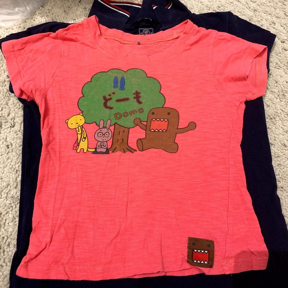 Vintage Domo Kun Pink T Shirt